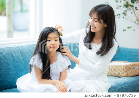 Mother and daughter towel Mother and daughter towel 87970759