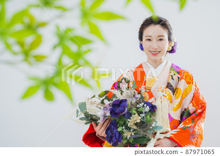 Color uchikake bouquet 87971065