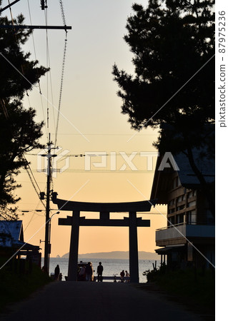 Torii landscape 87975236