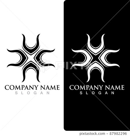 Tribal tattoo logo and symbol Tribal tattoo logo and symbol 87982296
