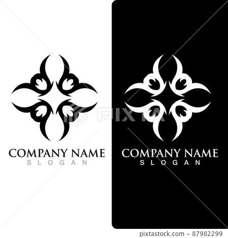 Tribal tattoo  logo and symbol 87982299