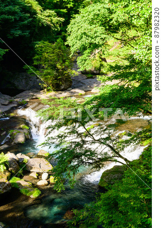 菊池峽谷“新綠/山谷風景”2021(新綠)(觀光景點)菊池峽谷 菊池峽谷“新綠/山谷風景”2021(新綠)(觀光景點)菊池峽谷 87982320
