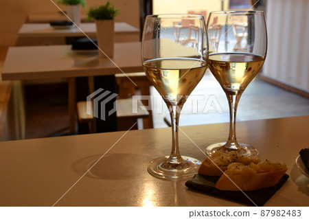 At a bar on Spanish Tenerife At a bar on Spanish Tenerife 87982483