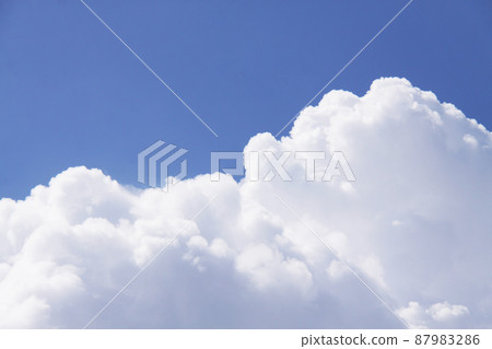 Summer clouds and blue sky in Sao Paulo Brazil Summer clouds and blue sky in Sao Paulo Brazil 87983286