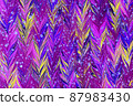 Colorful liquid paints mixed together creating modern abstract. illustrations. 87983430