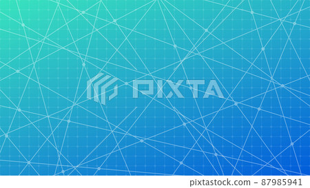 Dot and line background 87985941