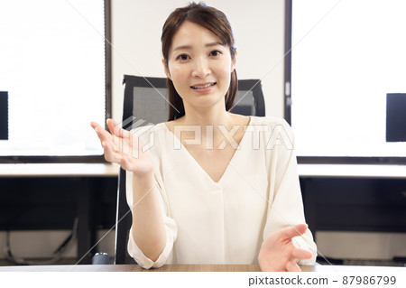 WEB conference Remote conference WEB camera viewpoint WEB conference Remote conference WEB camera viewpoint 87986799