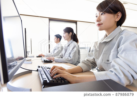 Business design development office scene 87986879