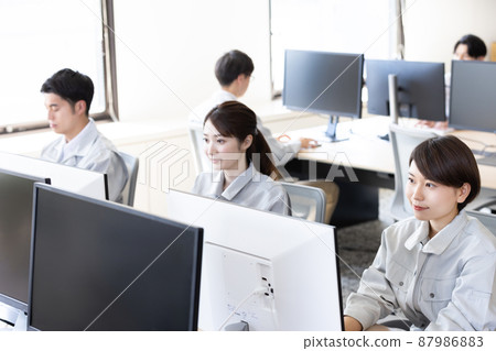 Business design development office scene 87986883