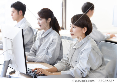 Business design development office scene 87986887