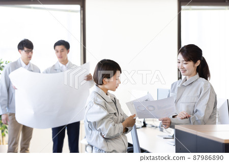 Business design development office scene 87986890