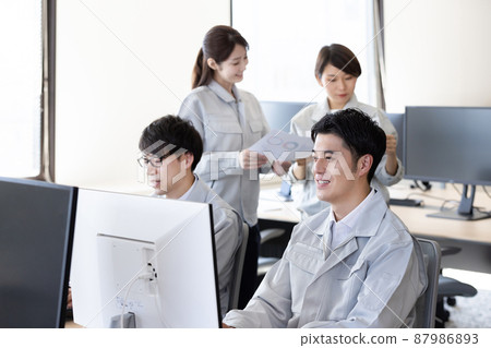 Business design development office scene 87986893