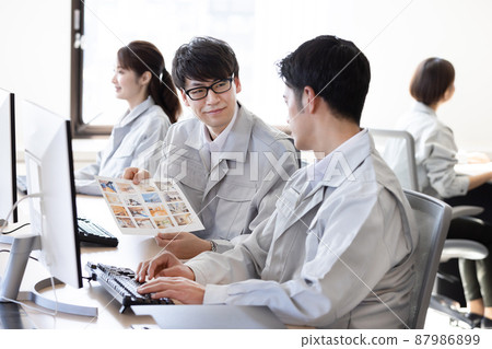 Business design development office scene 87986899