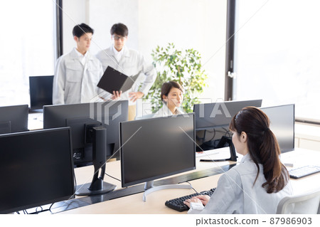Business design development office scene 87986903