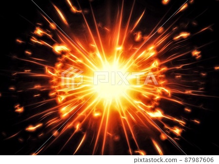 Illustration of sparks 87987606