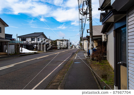 住宅區(當地城市的圖像) 住宅區(當地城市的圖像) 87987704