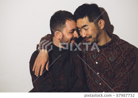 Homosexual couple LGBTQ image Homosexual couple LGBTQ image 87987732