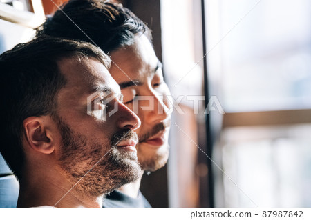 Homosexual couple LGBTQ image Homosexual couple LGBTQ image 87987842
