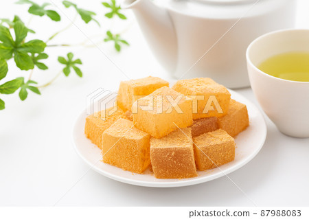 芥末麻糬和綠茶 87988083