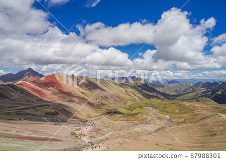 彩虹山山頂的風景 彩虹山山頂的風景 87988301