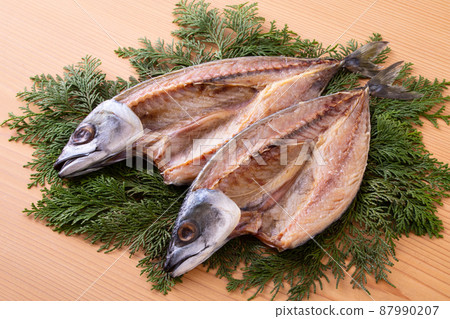 Opening of mackerel Opening of mackerel 87990207