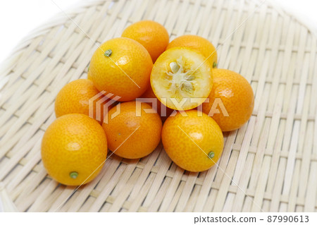 Kumquat in a basket Kumquat in a basket 87990613