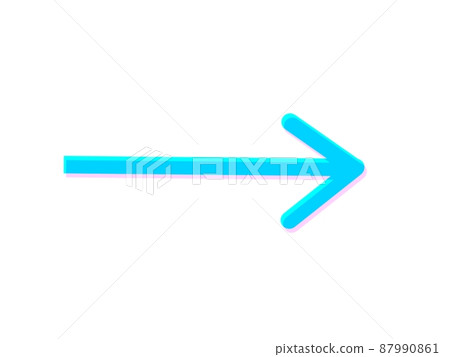 指向右側的藍色彈出箭頭 指向右側的藍色彈出箭頭 87990861