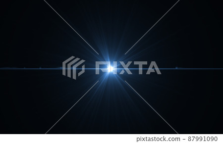 Lens Flare light over background. Easy to add overlay or screen filter over photos 87991090