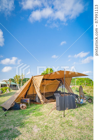 單人帳篷藍天單人營地單人帳篷崎嶇營地 87991113