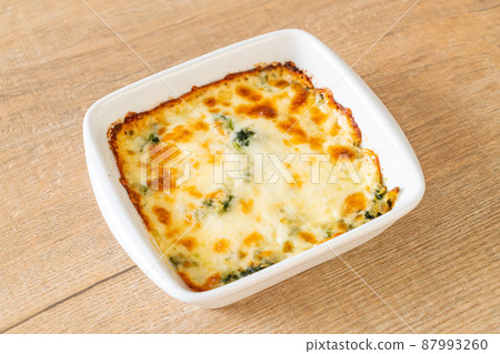 baked spinach and cheese baked spinach and cheese 87993260