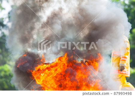 Flame fire movemen. 87993498