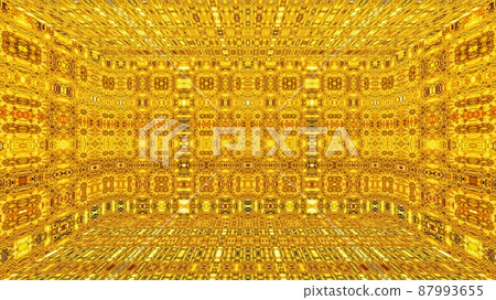 金金黃色材質裝飾背景 87993655