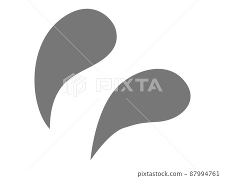 Monochrome sweat illustration Monochrome sweat illustration 87994761