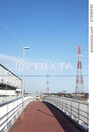 Pedestrian bridge image [Atsugi City, Kanagawa Prefecture] 87996940