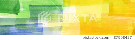 Abstract hand painted watercolor background. 87998437