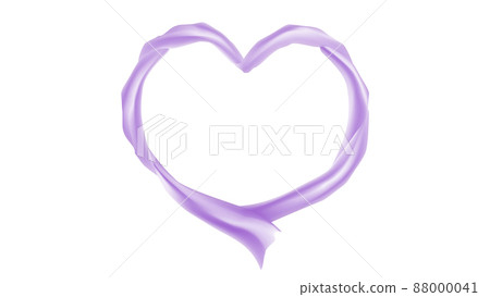 Soft purple cloth, heart-shaped ring, cutout image Soft purple cloth, heart-shaped ring, cutout image 88000041