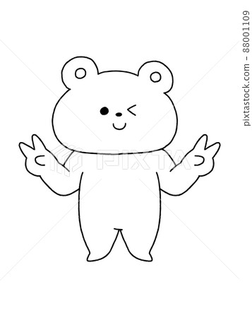 熊/W和平/畫線 熊/W和平/畫線 88001109