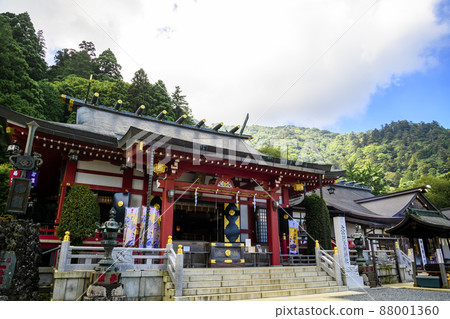 Panoramic view of Oyama Afuri Shrine Shimosha 88001360