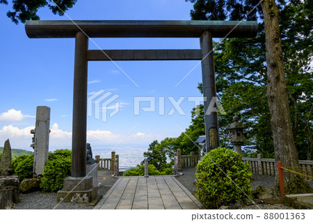 大山阿夫里神社鳥居 88001363