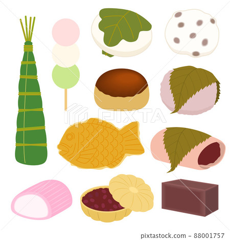 日本甜點插圖集 88001757