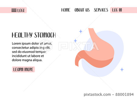 Stomach diseases. Gastritis, gastric erosion, ulcer, cancer, polyp. Gastroenterology. Vector flat illustration. Perfect for flyer, medical brochure, banner, landing page, website Stomach diseases. Gastritis, gastric erosion, ulcer, cancer, polyp. Gastroenterology. Vector flat illustration. Perfect for flyer, medical brochure, banner, landing page, website 88001894
