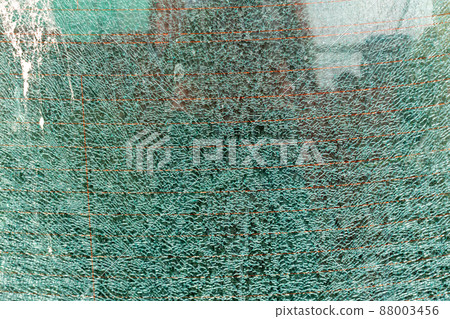 Broken tempered glass background. Broken tempered glass background. 88003456