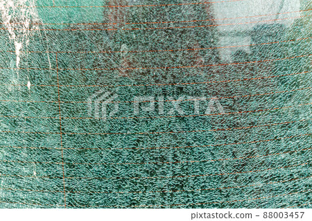 Broken tempered glass background. Broken tempered glass background. 88003457