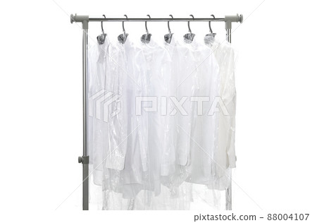 清潔過的襯衫、塑料衣架、乙烯基罩 88004107