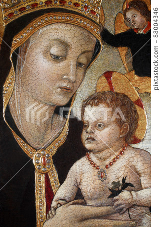 Vittore Crivelli: Madonna with Child Vittore Crivelli: Madonna with Child 88004346