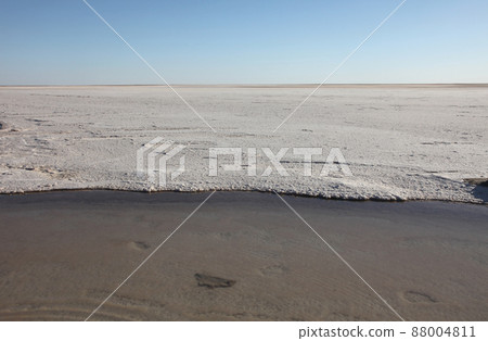 Chott el Djerid (biggest salt lake in north Africa), Tunisia 88004811