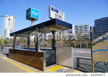 東京地鐵市谷站 88004977