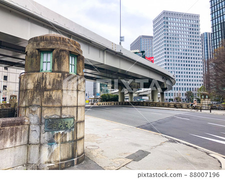 Tokiwabashi Bridge, built in the 19th century, Otemachi, Tokyo Tokiwabashi Bridge, built in the 19th century, Otemachi, Tokyo 88007196