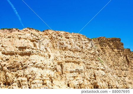 Limestone cliffs of West Bay Limestone cliffs of West Bay 88007695