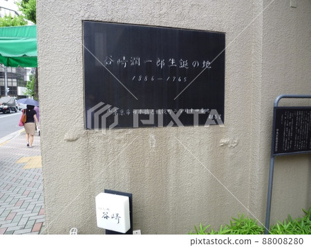 Birthplace of Junichiro Tanizaki (Chuo-ku, Tokyo) 88008280